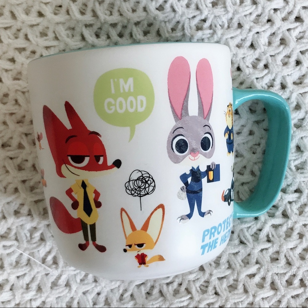 ZooTopia Disney tea mug